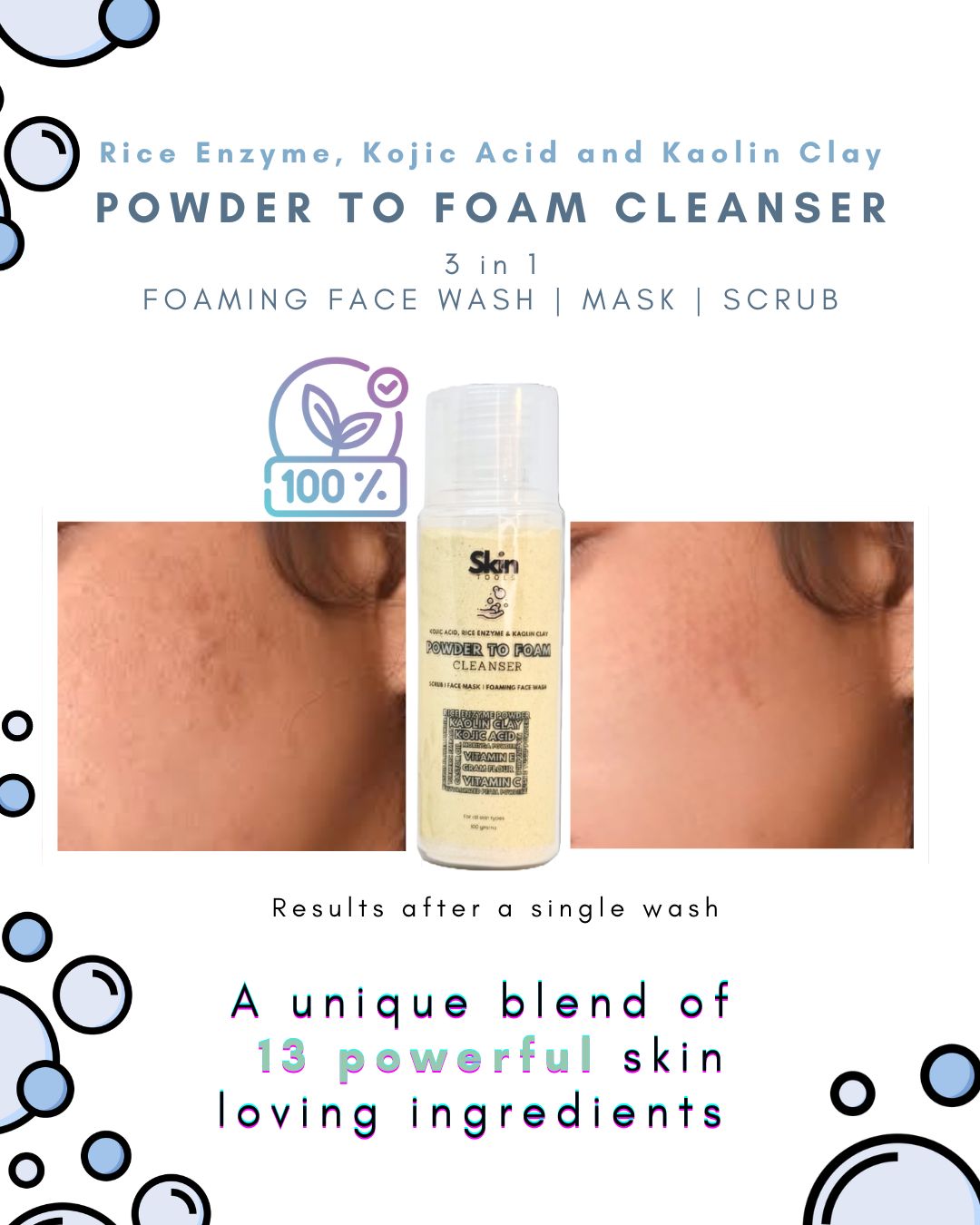 Powder to Foam Cleanser