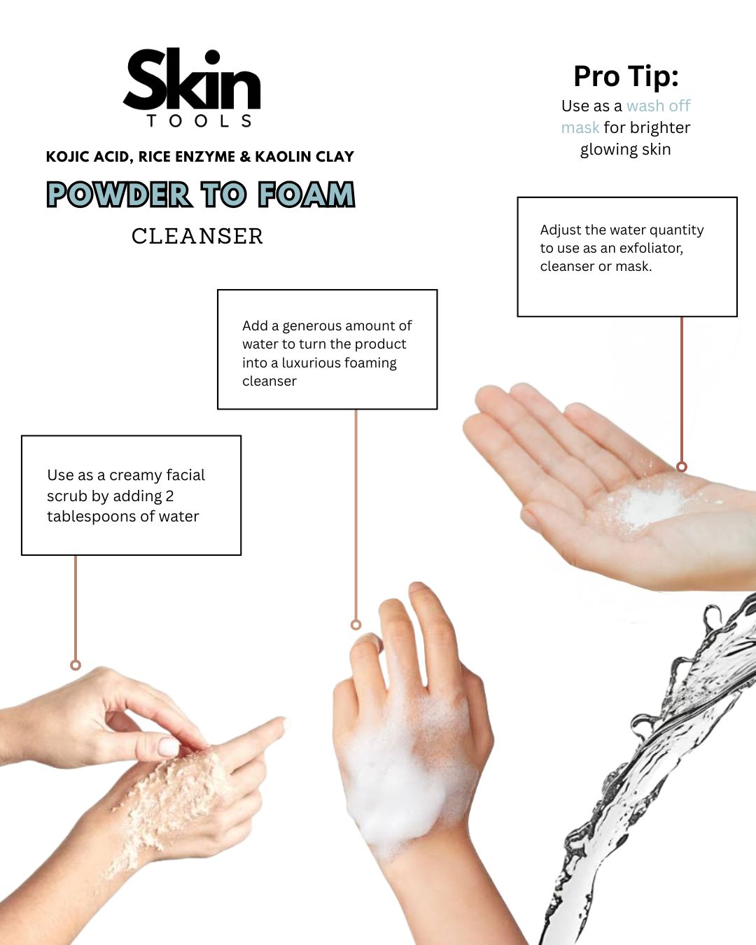 Powder to Foam Cleanser