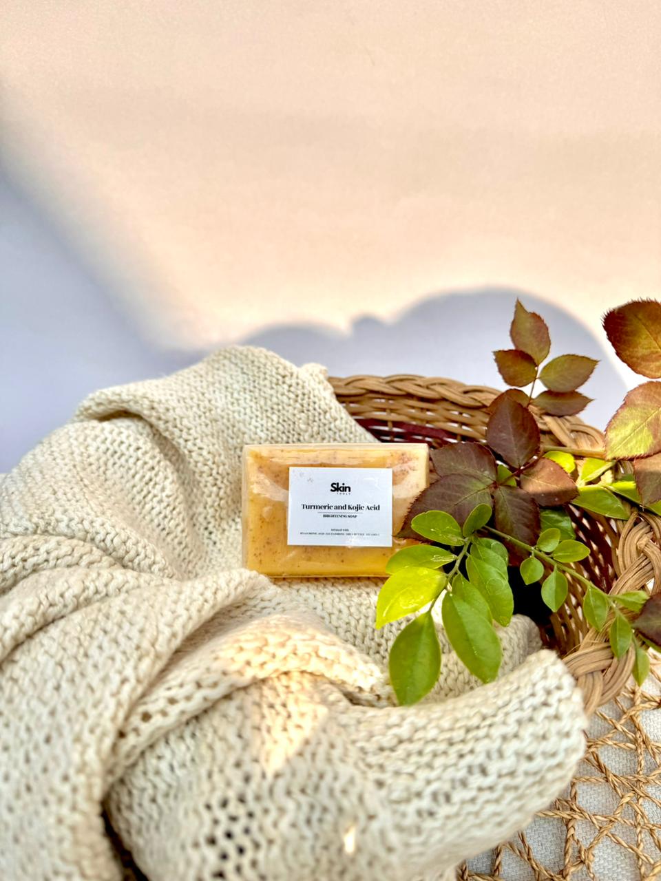 Turmeric and Kojic Acid Brightening Soap