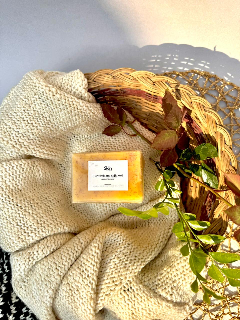 Turmeric and Kojic Acid Brightening Soap