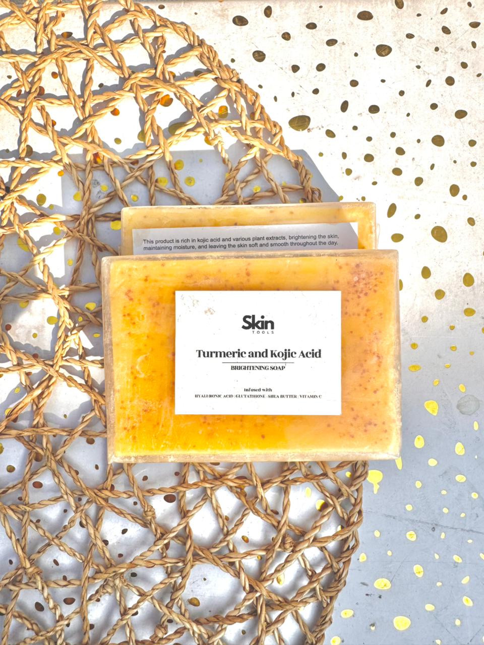 Turmeric and Kojic Acid Brightening Soap